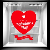 Αυτοκόλλητο βιτρίνας - Αγίος Βαλεντίνος 33